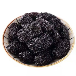 圆形黑枣特级新疆特产三蒸三晒红枣干正品一级紫晶大乌枣零食即食