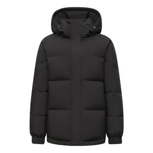 MindBridge2025年冬纯色休闲保暖面包服女士可拆卸连帽宽松羽绒服