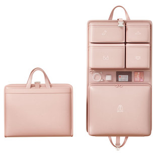 七合一旅行收纳袋拉链便携式内衣内裤衣物整理包出差行李箱收纳袋