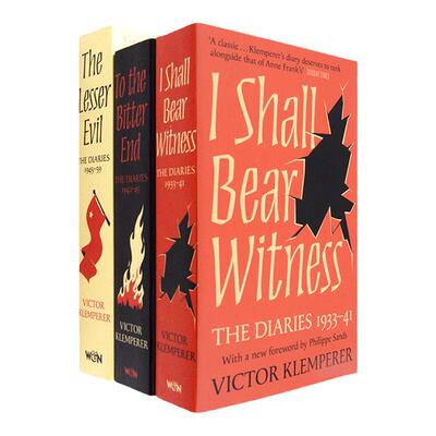 维克多·克莱普勒日记三卷版合售