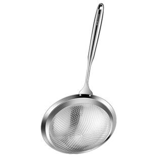 304不锈钢花椒漏勺家用厨房捞面条神器饺子面条捞勺沥水油炸漏网