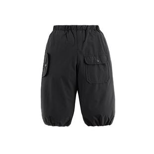 【三防羽绒裤】马克珍妮男女童个性口袋工装羽绒裤冬装新款241660