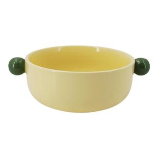 ezicok双耳小汤碗家用小号2024新款陶瓷蒸盅炖盅儿童面碗蒸蛋碗