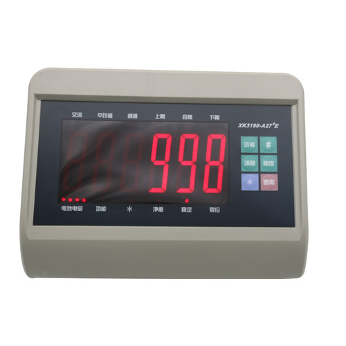 上海耀华XK3190-A27E仪表/耀华电子秤A27E仪表显示器/小地磅仪表