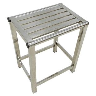 不锈钢凳子方凳家用高凳小凳子矮凳老人浴室洗澡凳小板凳工厂直销