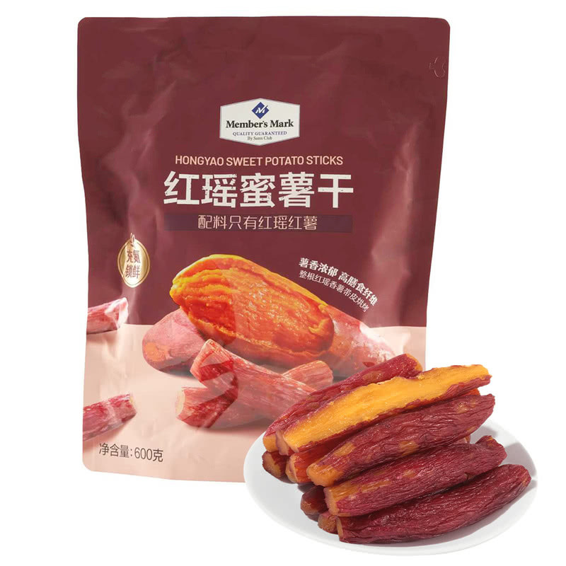 山姆MM会员代购红瑶蜜薯干地瓜棒