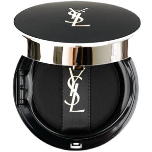YSL圣罗兰春季限定黑皮革气垫粉气垫B10 B20 BR10 BR20替换芯遮瑕