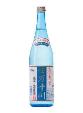 日本原装进口四万十川纯米大吟酿清酒1800ml礼盒装高知县菊水酒造