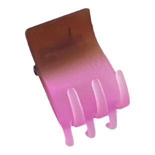 长滩粉雾小抓夹女新款高级感后脑勺发量少马尾盘发鲨鱼夹小众头饰