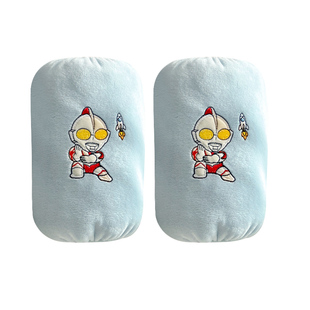 奥特曼儿童卡通毛绒袖套秋冬季新款男童套袖小男孩羽绒服护袖头