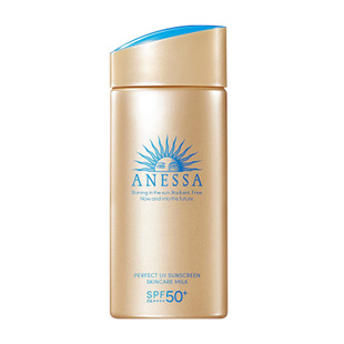 日本资生堂安热沙防晒霜小金瓶安耐晒60ml90ml大容量增量防水隔离