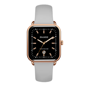 歌浪迪时尚轻奢小众方形手表男女款学生初高中防水硅胶带2026新款