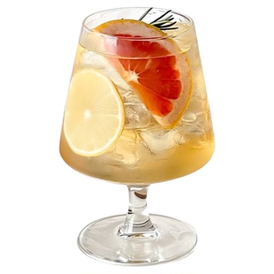 ins风矮脚玻璃杯鸡尾酒杯饮品杯苏打气泡水杯饮料调酒杯子高级感