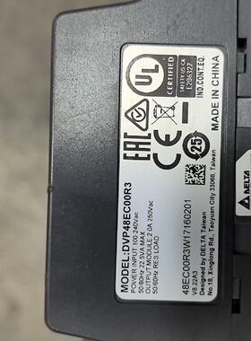 【议价-可维修】PLC 型号DVP48EC00R3两台 DVP60 /均有货