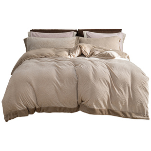 佳丽斯牛奶绒四件套冬季加厚保暖加绒珊瑚绒套件2025新款床上用品