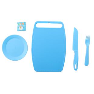 不伤手儿童水果刀安全练习餐具砧板切水果家用水果防滑菜板菜刀