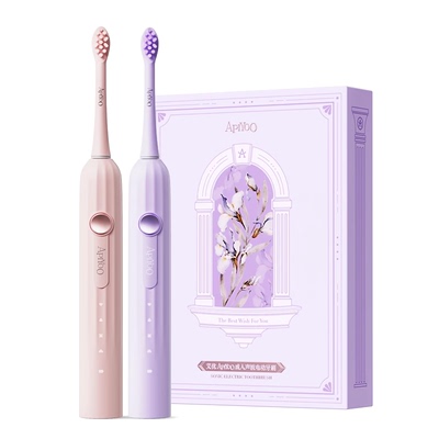 艾优高颜值女生电动牙刷礼盒套装