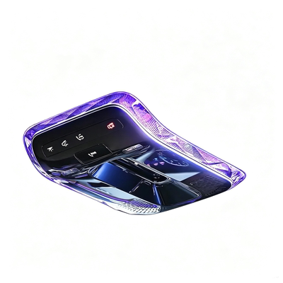 适用于奔驰E300L水晶阅读灯框C260L/GLC/S级EQ顶棚氛围灯改装装饰