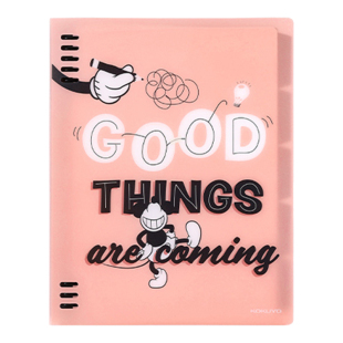 日本kokuyo国誉迪士尼第二弹米奇校园生活八孔B5活页本A5可撕本纸