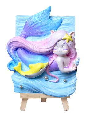 玩作diy卡通浮雕画装解压礼物
