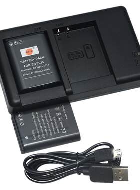 适用尼康P900相机电池EL23充电器