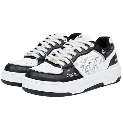 杰克琼斯男装秋季休闲鞋透气撞色图案通勤鞋子2254C8006