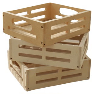 儿童木制玩具收纳筐过家家切切乐教具托盘储物篮子工具箱子多功能