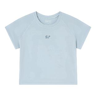 CryingCenter  凉感运动漏腰镂空健身莫代尔紧身tee 哭喊中心