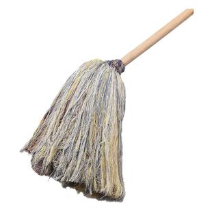 老式传统普通木杆棉线纤维圆头毛巾长条吸水工厂家用地板拖把墩布