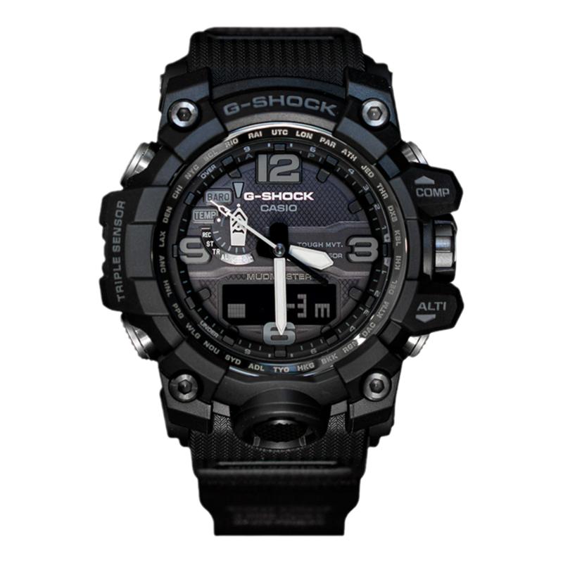 卡西欧手表男大泥王g-shock电波光能运动表GWG-1000GB-1/4A限量红