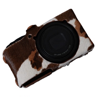 cam-in理光GR3HDF皮套马毛系列相机包GR3x保护套GRIIIGR4复古半套
