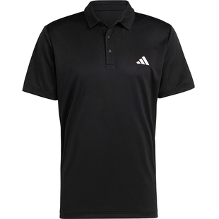 Adidas阿迪达斯网球服男POLO衫夏新款运动短袖速干翻领T恤HR8730