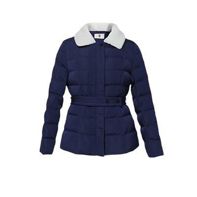 小个子加厚收腰显瘦短款羽绒棉服