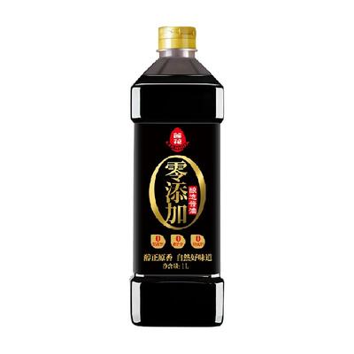 莲花0添加特级酱油1L酿造生酱油