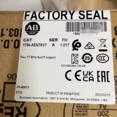 议价1794-AENTRXT  Rockwell AB EtherNet/IP通信适配器 1794AENT