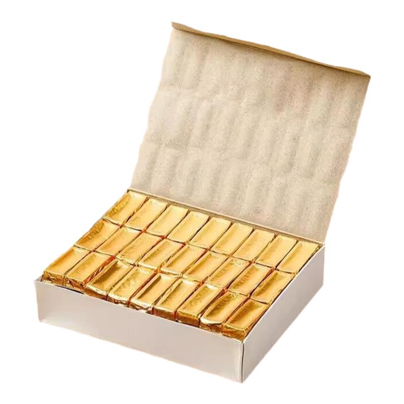 海试10型空勤巧克力牛奶20型黑巧克力纯可可脂解馋小金条零食礼盒