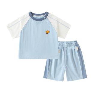 【凉感科技】宝宝夏季运动轻薄套装男童女童透气舒适两件套夏款潮