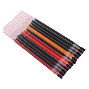 晨光文具 AGR64072 通用彩色中性笔替芯 水笔芯 0.38 全针管 12色