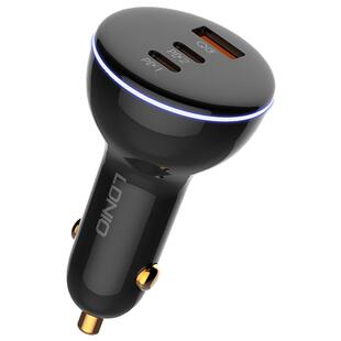 LDNIO车载充电器PD100W适用苹果华为荣耀笔记本手机超级快充插头