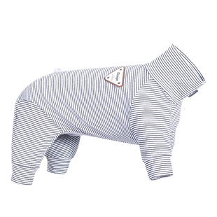 BORORO小狗狗秋冬四脚衣中小型犬秋冬德绒保暖服冬天狗狗外套衣服