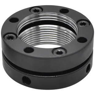 K型轴向精密锁紧螺母圆形防松止退自锁定螺帽丝杠杆轴承细牙 国标