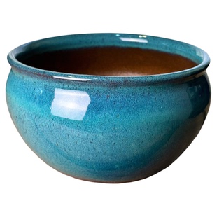 多款无孔盆碗莲容器睡莲大号水培花盆莲花水生植物陶瓷荷花鱼缸