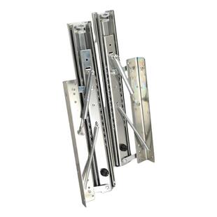 上升台面滑轨飘窗抽拉式书桌轨道隐藏扩展桌面加宽延长伸缩五金