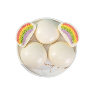 【99元任选4件】萌小豆果蔬卡通小馒头儿童营养早餐包点半成品