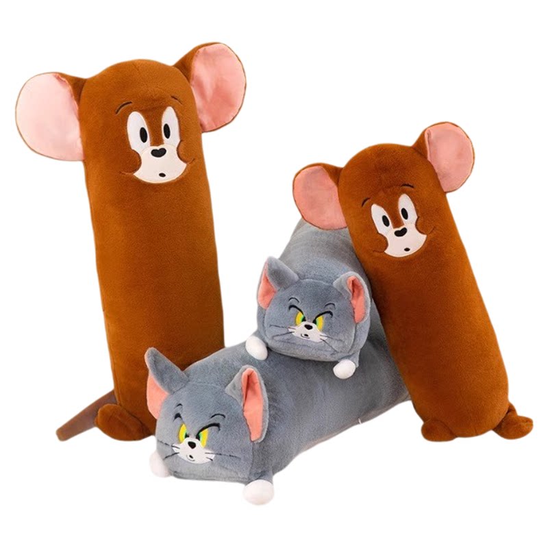 猫和老鼠玩偶睡觉抱枕可爱毛绒