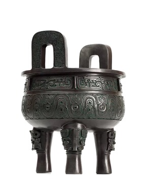 仿古青铜器大克鼎摆件开业礼品