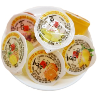 喜之郎水果味果冻蜜桔葡萄芒果草莓菠萝杨桃水蜜桃荔枝味儿童节