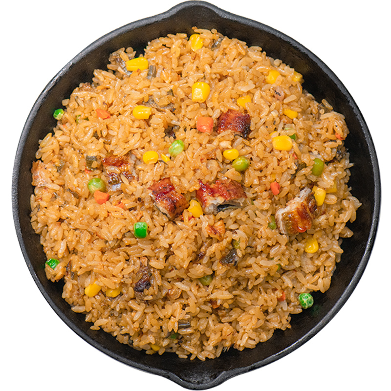 聚口福预制炒饭蛋炒饭预制菜微波炒米饭半成品牛肉扬州炒饭商用