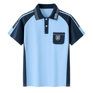 南宁校服夏季校服套装中小学生运动服短袖上衣短裤夏装薄款长裤子