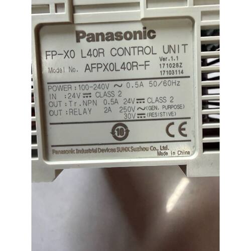 议价PLC模块FP-X0 L40R，AFPX0L40R-F，